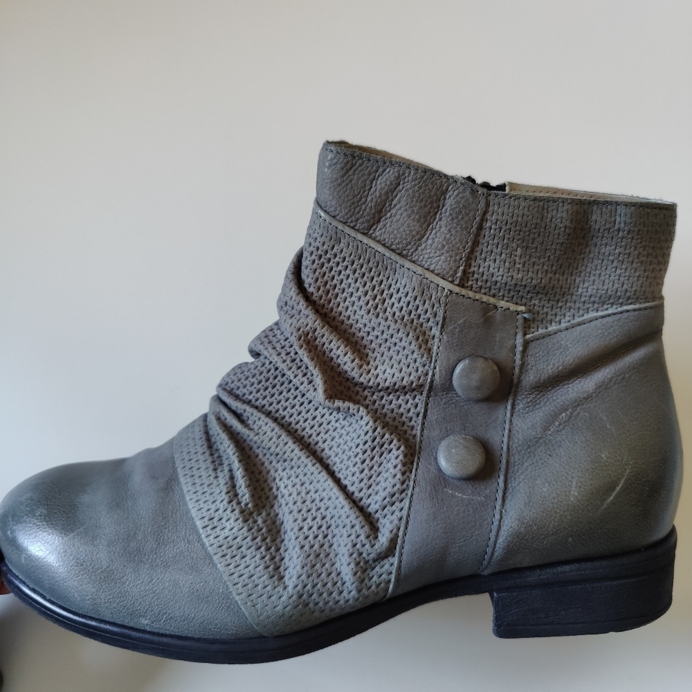 Miz Mooz Sallie Leather Ankle Boots